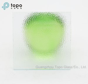 Tinted Figured Tempered Glass / Clear Patterned Glass for Home Decoration (CP-TP)